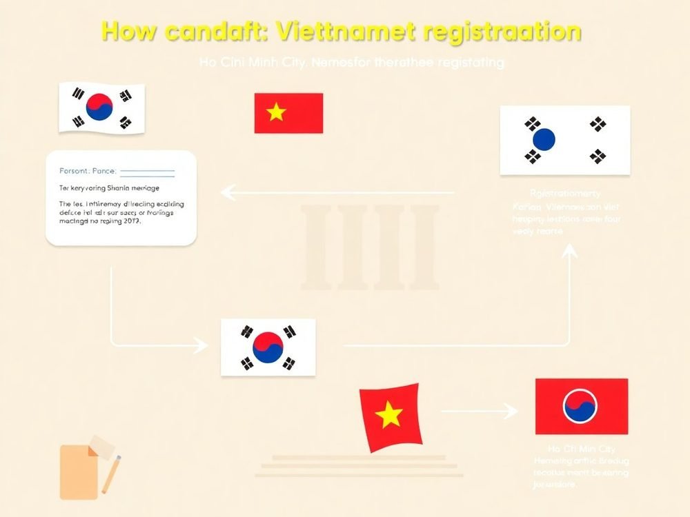 한베 결혼 수속 절차 흐름도 단계별 안내 2026